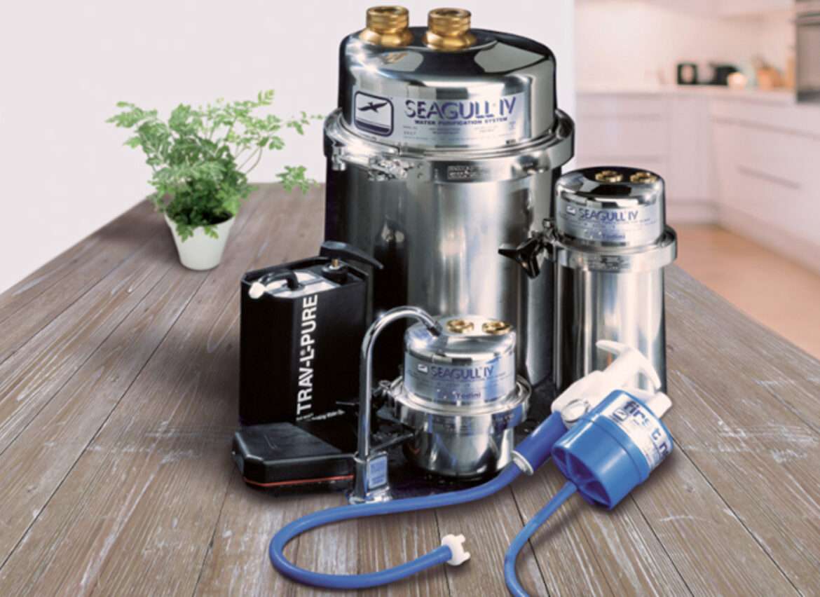 SEAGULL IV: Il Depuratore Acqua Domestico in Acciaio Inox per Acqua Potabile Sicura Anche in Nautica e Camper
