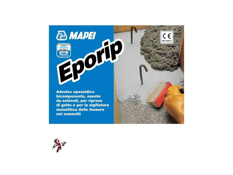 MAPEI EPORIP KG.2 Adesivo epossidico bicomponente esente da solventi per riprese di getto e per la sigillatura