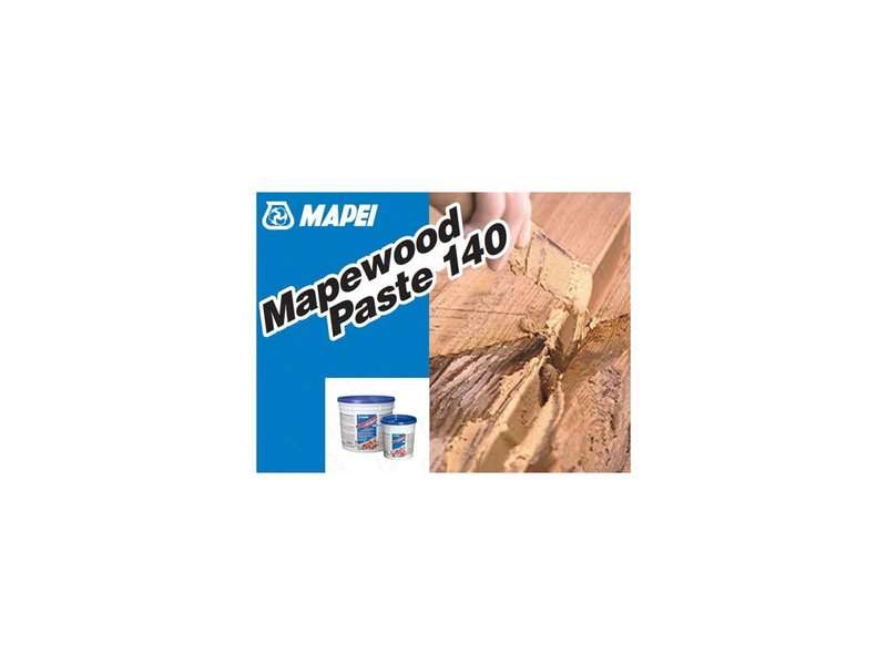MAPEWOOD PASTE 140 A+B KG.3 Adesivo Epossidico per il restauro di elementi strutturali in legno