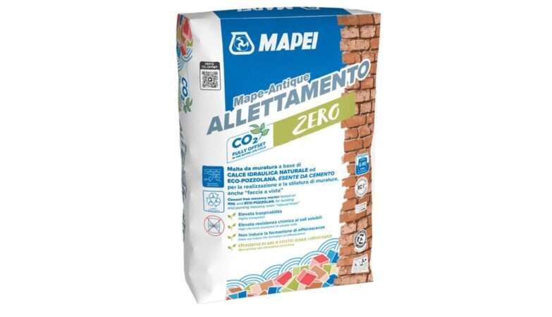 Mapei Mape-Antique Allettamento Kg.25 Malta Da Muratura Base Calce Per Murature A Faccia A Vista