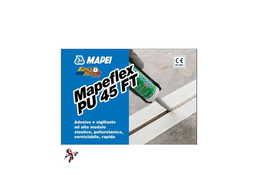 Mapei Mapeflux PU 45 FT grigio 113 300 ml Adesivo e sigillante