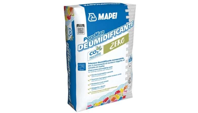 MAPEI POROMAP MONOPRODOTTO KG.20 Intonaco deumidificante monoprodotto per murature