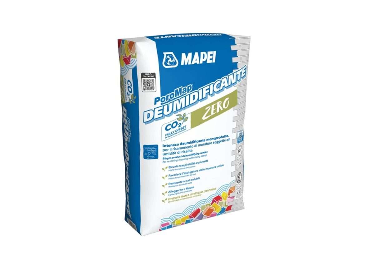 MAPEI POROMAP MONOPRODOTTO KG.20 Intonaco deumidificante…