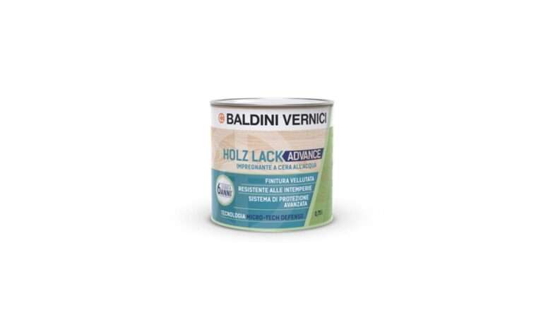 Baldini Holz Lack Advance Impregnante a cera all’acqua 750 ml