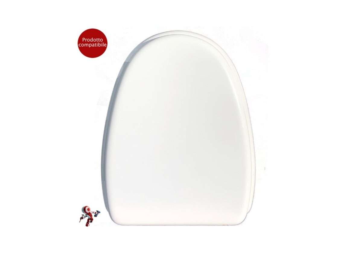 Coprivaso Cesame Zortea Bianco: Tavoletta Sedile WC