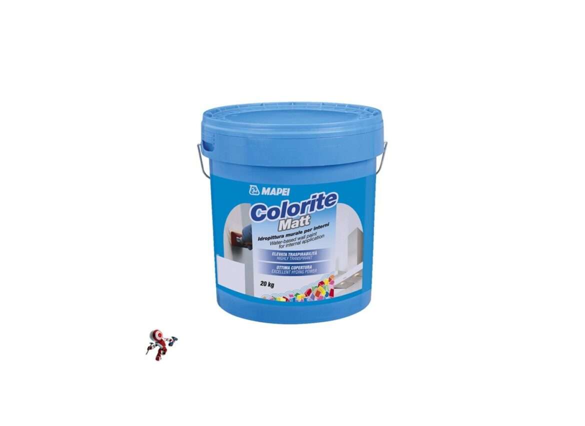 Mapei Colorite Matt Bianco – Recupero edilizio