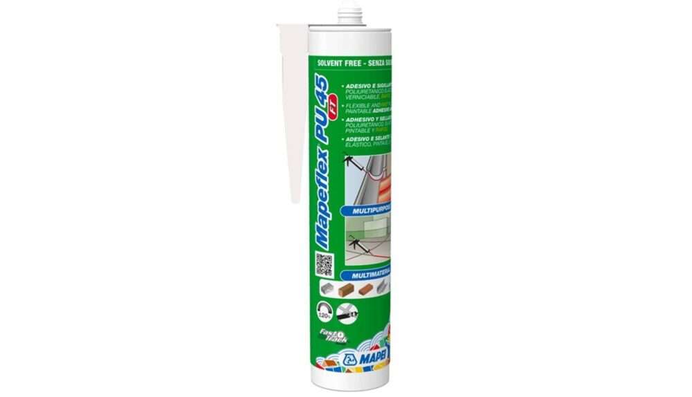MAPEI MAPEFLEX PU 45 ML.300 Adesivo e sigillante elastico verniciabile per movimenti fino al 20%