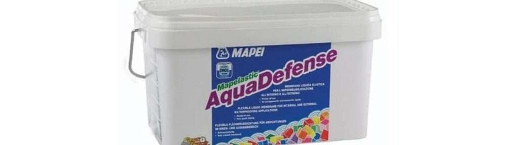 Mapei Mapelastic Aquadefense: Membrana Liquida Impermeabilizzante