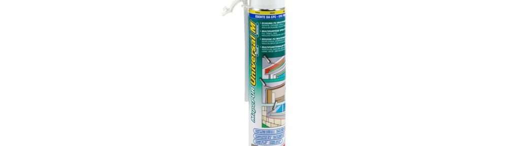 MAPEI MAPEPUR UNIVERSAL FOAM M ML.750 Schiuma poliuretanica autoespandente multifunzione per riempimento ed isolamento