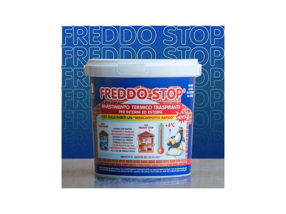 FREDDO STOP LT.12 barriera termoisolante traspirante per pareti molto fredde e soggette a condensa