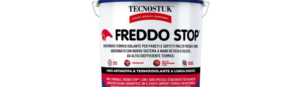 FREDDO STOP LT.12 barriera termoisolante traspirante per pareti molto fredde e soggette a condensa