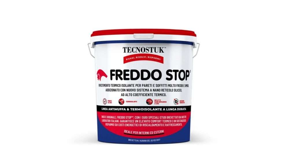 FREDDO STOP LT.12 barriera termoisolante traspirante per pareti molto fredde e soggette a condensa